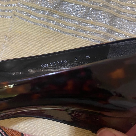 Stuart Weitzman tortoise shell wedges - Picture 9 of 9